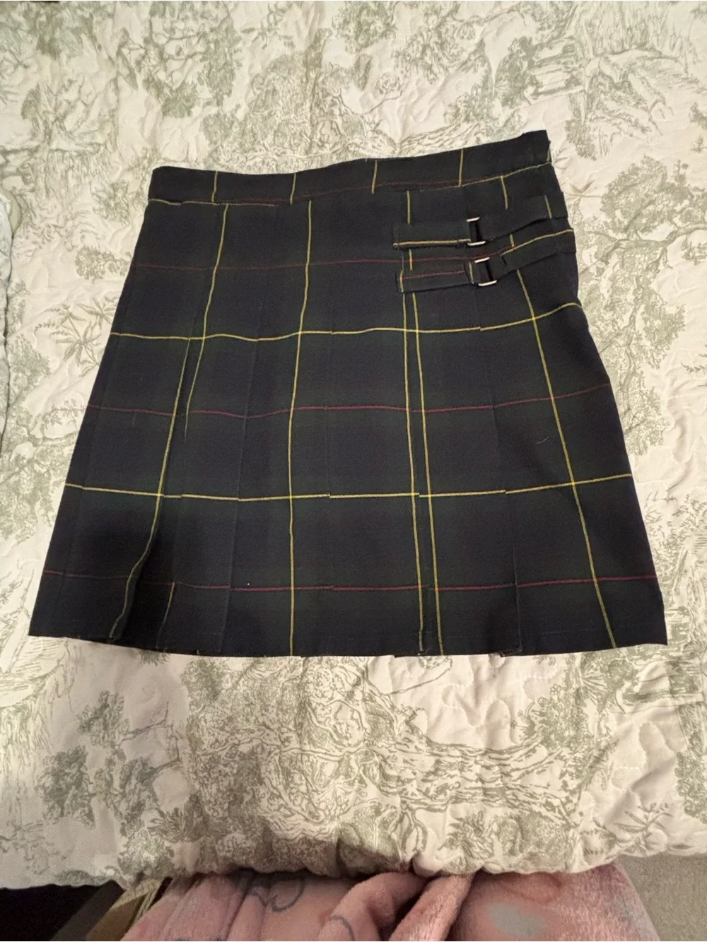 French Toast Plaid Kilt Scooter Skirt Girls 16 Women’s XXS XS Preppy Academia